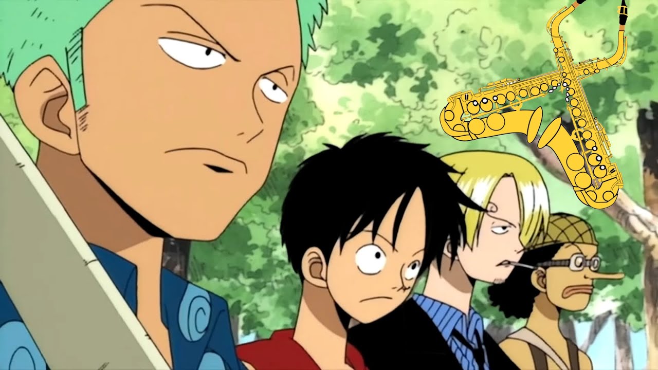 Overtaken (alto sax & ensemble) One Piece (music sheet) YouTube