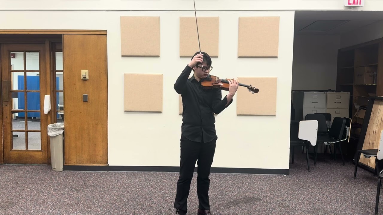 Paganini Violin concerto exposition