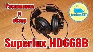 Обзор наушников Superlux HD668B из магазина GearBest