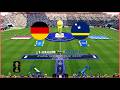 Match Allemagne vs Curaçao en direct Coupe du monde aujourd'hui Simulation football Gameplay pc