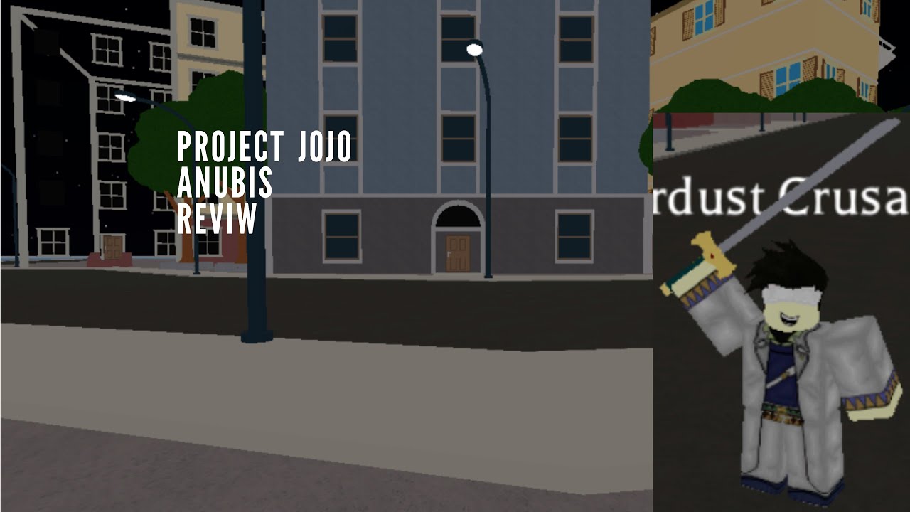 Project Jojo Anubis Showcase Youtube - roblox project jojo anubis
