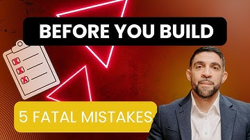 5 Founder Mistakes that Kill 90% of Startups | Avoid These Before You Build Anything