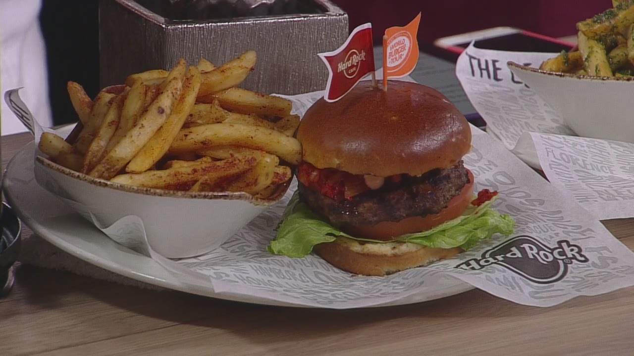 Food Guest:  World Burger Tour At Hard Rock Café