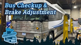 Drive Axel Air Brake Adjustment and Inspection & C & J Bus Repair