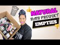 STASH OR TRASH?! NATURAL HAIR PRODUCT EMPTIES...WILL I REPURCHASE THESE NATURAL HAIR PRODUCTS?!
