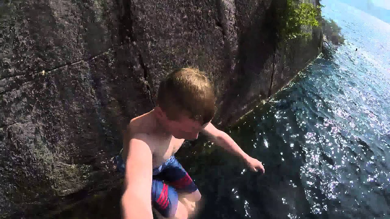 Lance Lake Cliff Jump YouTube