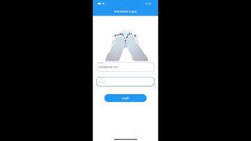 Flutter Animated Login Screen
