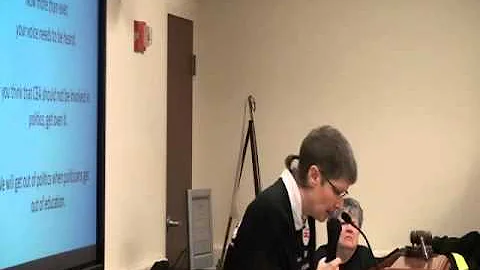 CEA member Karen Andermills' testimony against Sen...