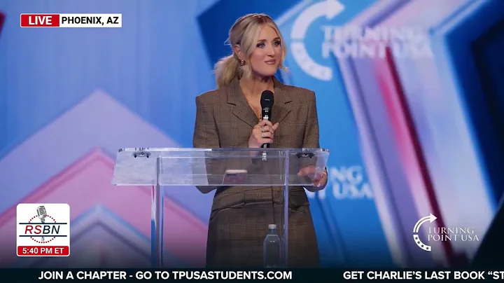 WATCH: Riley Gaines speaks at TPUSA's AmericaFest Conference Day Three. - 12/20/2025