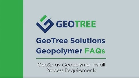 FAQ: GeoSpray Geopolymer Install Process Requirements