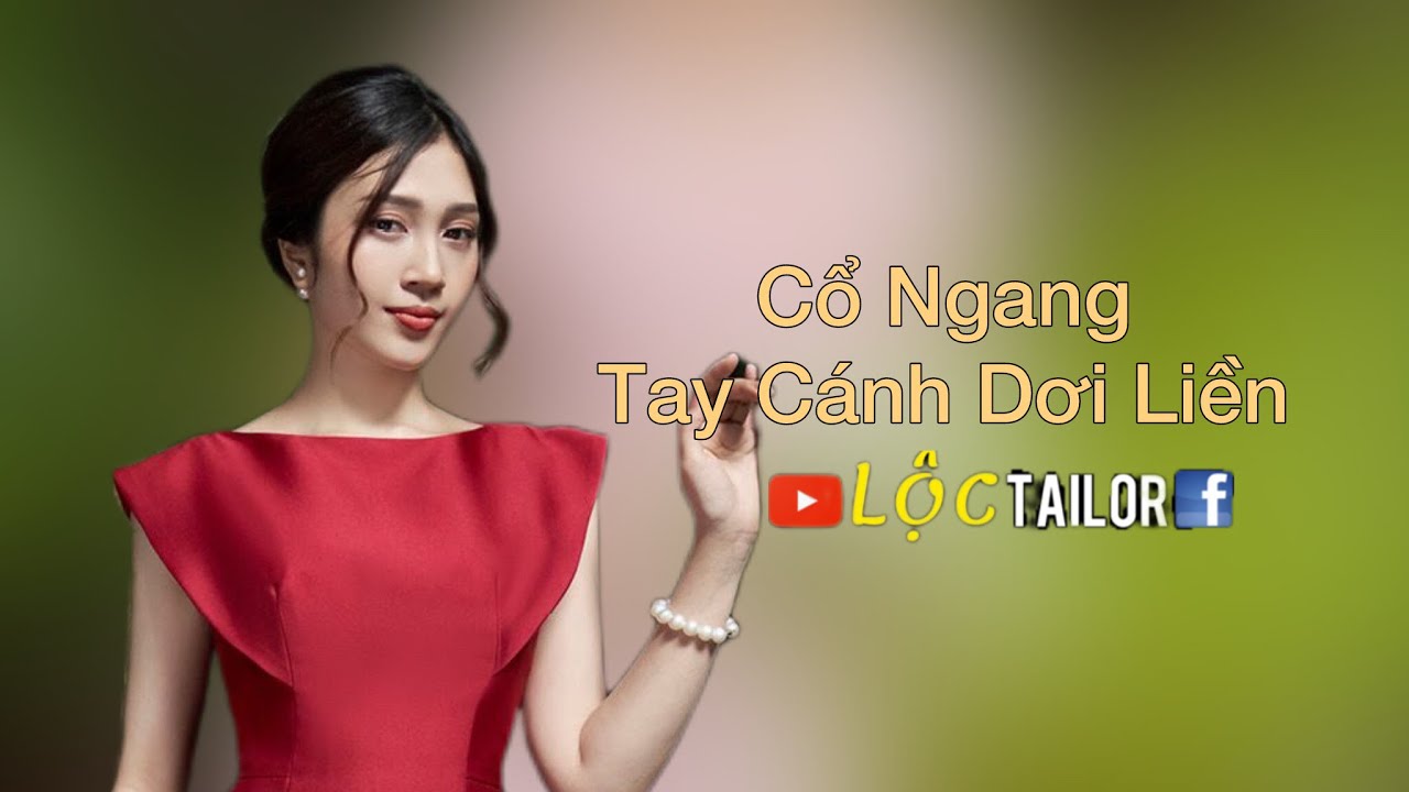 Cổ ngang - Tay cánh dơi liền |Lộc Tailor| Cùng làm rập #101