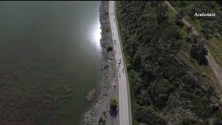 Flight at Lisi lake, Georgia | ფრენა ლისის ტბის გარშემო. თბილისი, საქართველო. | mini 2 drone video