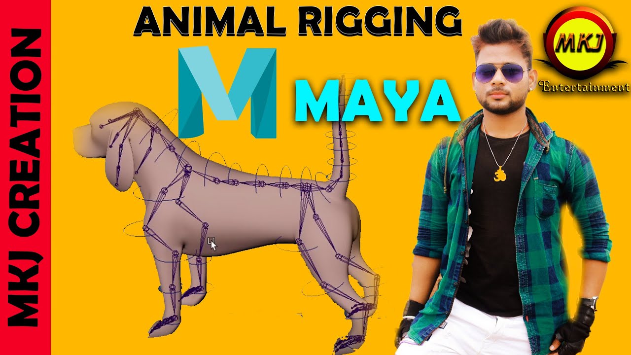 Rabbit Rig Maya Rigs Animal rigging /MAYA/ - YouTube