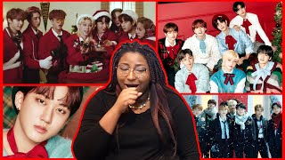 ACES | STRAY KIDS "Christmas EveL" "Winter Falls" '24 to 25' 'DOMINO (English Ver.)' (Reaction)