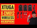 Xtuga X CM012  Dual Wireless Transmitters Microphones and Receiver testing and review