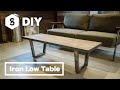 【DIY】アイアンの無骨なローテーブルをDIY / アイアン家具