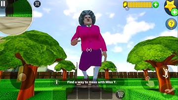 Troll Miss T so funny daily in Scary Teacher 3D (android, ios) [mod menu ]