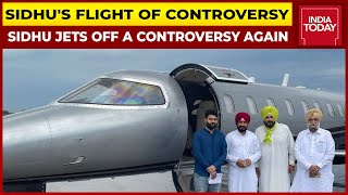 Navjot Singh Sidhu, Punjab CM Charanjit Singh Channi Kick Off Controversy Over Private Jet Ride