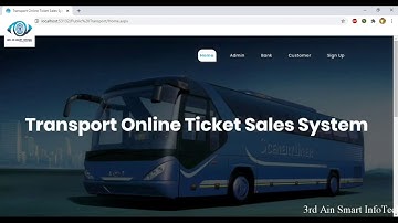 C#, ASP And MySQL Project On Transport Online Ticket Sales