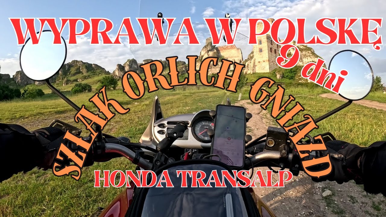 Wyprawa w Polskę na Motocyklu. Dzień 1 Szlak Orlich gniazd. #37 Adventure