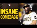 WHAT A COMEBACK! Fernando Tatis Jr. completes INSANE PADRES COMEBACK with a CLUTCH HOME RUN!