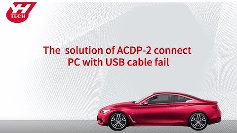 How to Solve Yanhua ACDP2 "No Device found" Error on PC Software- ACDP2.EU