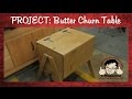 Build An Antique Butter Churn End Table From Cheap Pine Boards Build An Antique Butter Churn End Table From Cheap Pine Boards