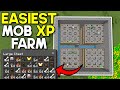 Easiest afk mob xp farm minecraft bedrock 120 no spawnermcpexboxps4nintendo switchwindows10
