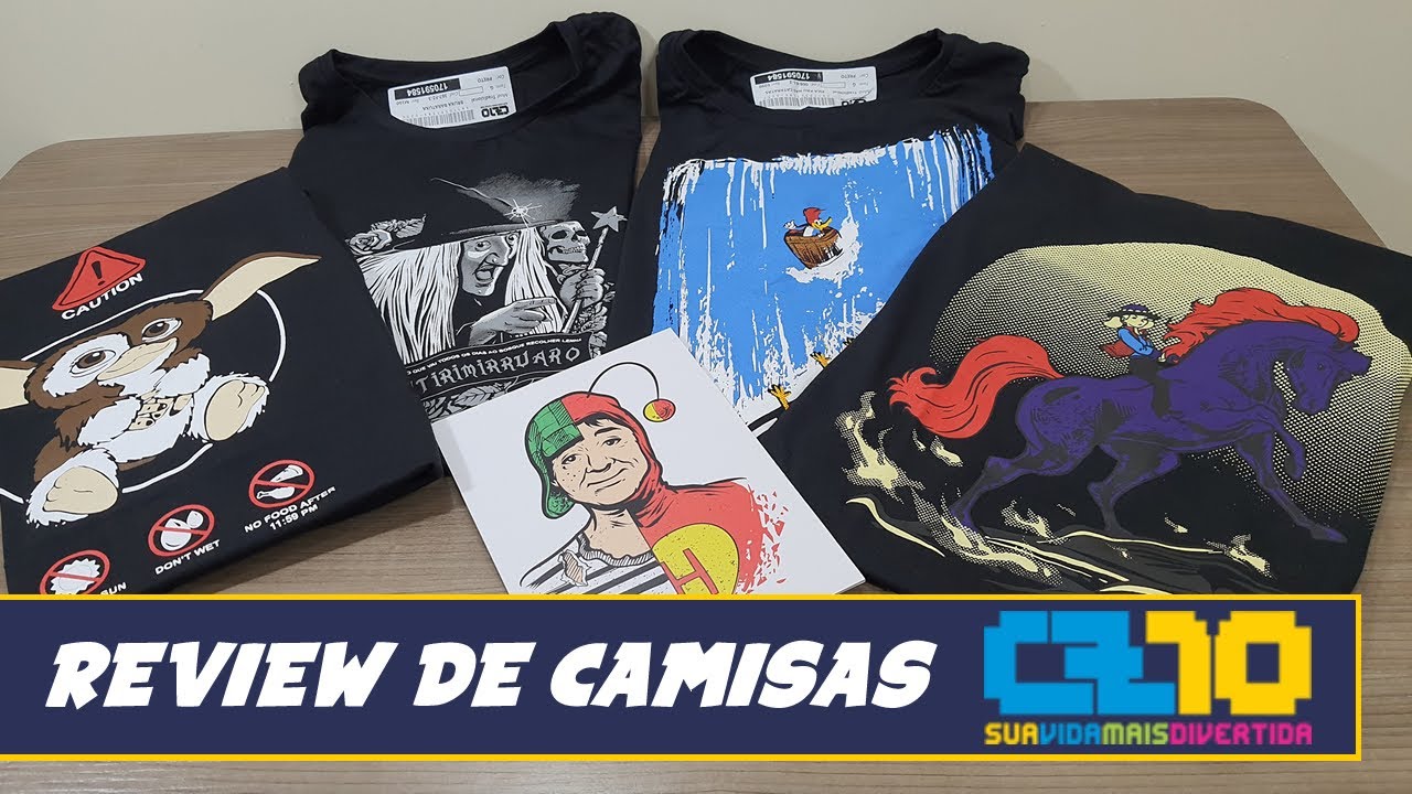 REVIEW: CAMISAS da LOJA CZ10 - Vale apena comprar? - YouTube