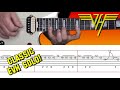 Beat it  guitar lesson solo with tabs