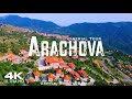 ARACHOVA 🇬🇷 Αράχωβα 2023 Drone Aerial 4K | Greece Βοιωτία Ελλάδα