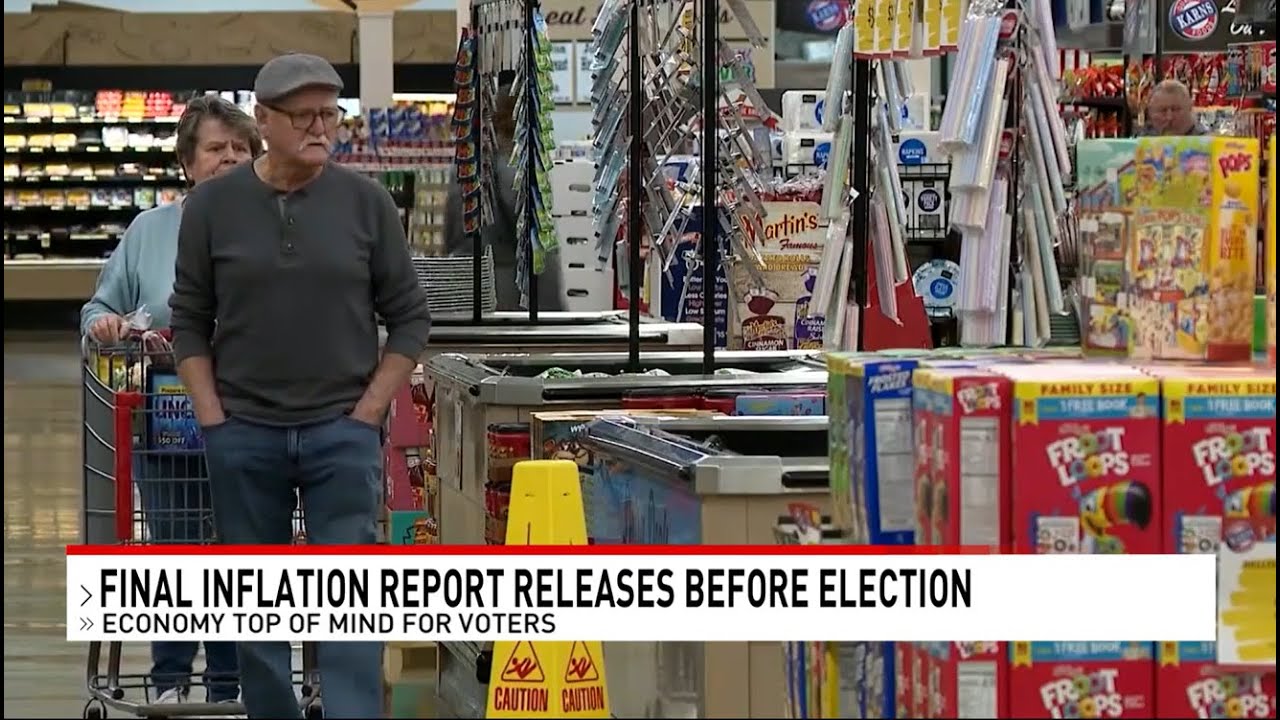 Final inflation report releases before election, voters are concerned ...