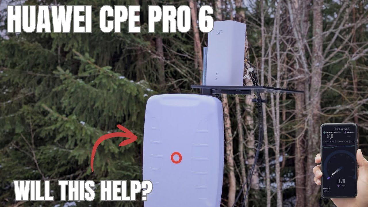 Huawei CPE Pro 6 + Poynting XPOL-24 | Does an External Antenna Help?