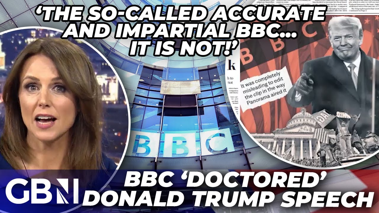 ‘FAKE NEWS BBC!’ | Bev Turner SLAMS the BBC for BIAS editing of Donald Trump’s speech ‘FAKE NEWS BBC!’ | Bev Turner SLAMS the BBC for BIAS editing of Donald Trump’s speech