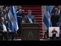 El discurso completo de javier milei como presidente de la argentina el da de su asuncin