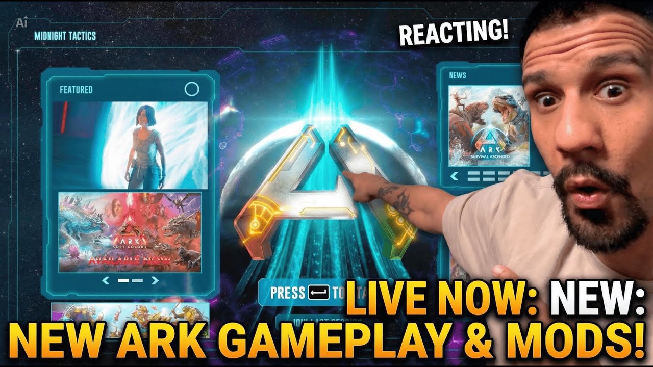 🔴LIVE - Ark: Survival Ascended Day 2 | FULL SCREEN