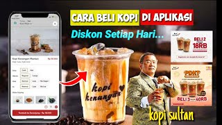 Beli Kopi Pakai Aplikasi Kopi Kenangan || Banyak Promonya #omzeeztutor