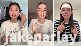 Makeup Tutorial Tiktok Compilation - GRWM  ( Get Ready With Me ) ❤️(Skincare, Makeup, Outfits) 687🥰