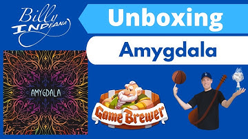Amygdala Board Game Unboxing (Deluxe Edition, by Kramer and Kiesling from Game Brewer)