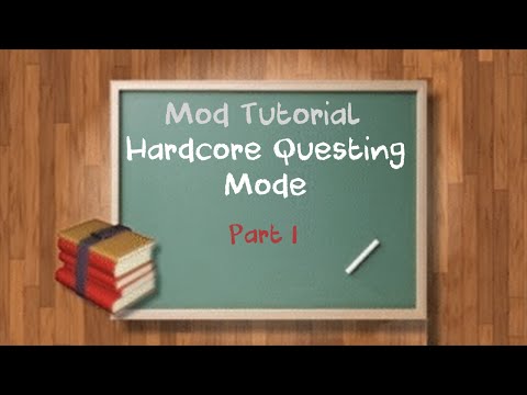 Tutorial Series - Minecraft - Hardcore Questing Mode - Part 1