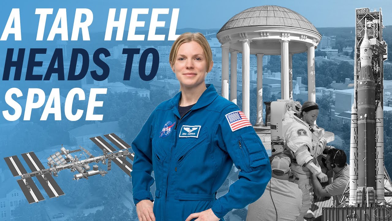 Video: A Tar Heel Heads To Space