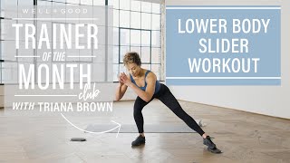 15-Minute Lower Body Slider Workout with [solidcore]