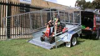 Seatrail Box 7x5 Trailer tipper, drive on & off Seatrail Box 7x5 Trailer tipper, drive on & off
