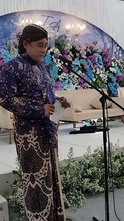 Tembang POCUNG PALARAN Pl. Brg. - MC menyampaikan acara #palarangending