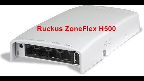 How to access Ruckus Wireless Admin by portal web