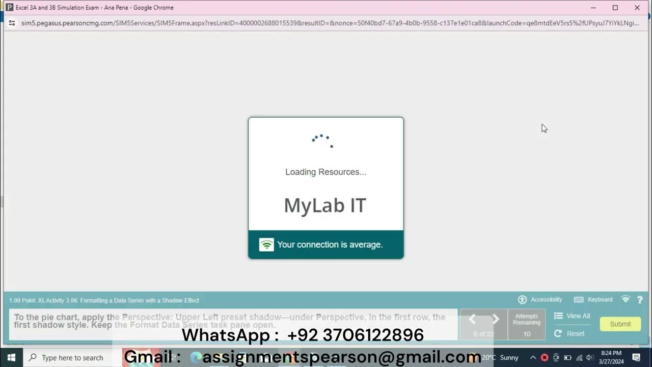 Excel 3A and 3B Simulation Exam | excel 3A and 3B Simulation Exam | 3A ...