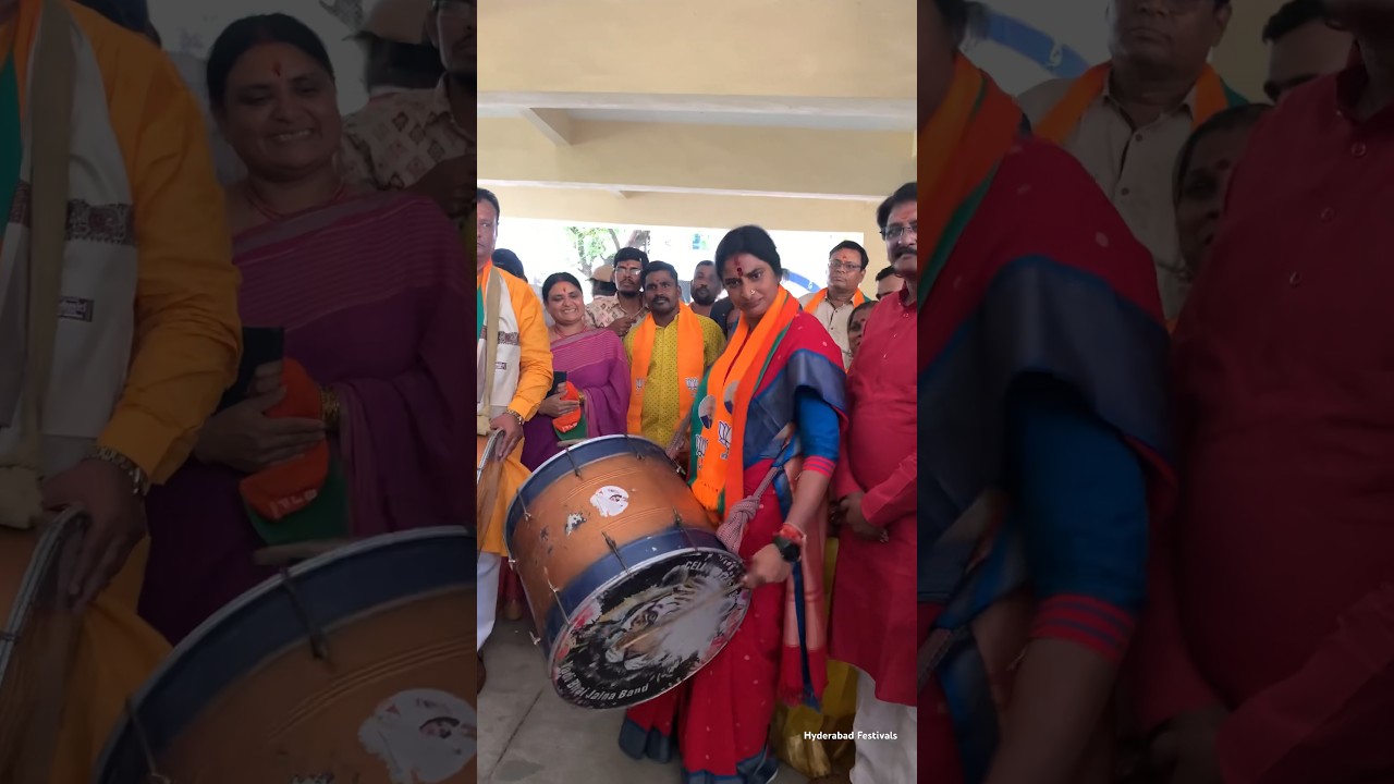 Hyderabad BJP Madhavi Latha Mp Elections Campaign At Goshamahal | Asaduddin Owaisi Vs Madhavi Latha