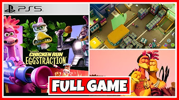 Chicken Run Eggstraction - FULL GAME - PS5 - (No Commentary)