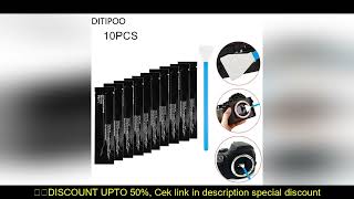 10pcs Professional Sensor Cleaning Kit Cleaner Swab Ultra for Digital Camera's CCD or CMOS Sensor fo
