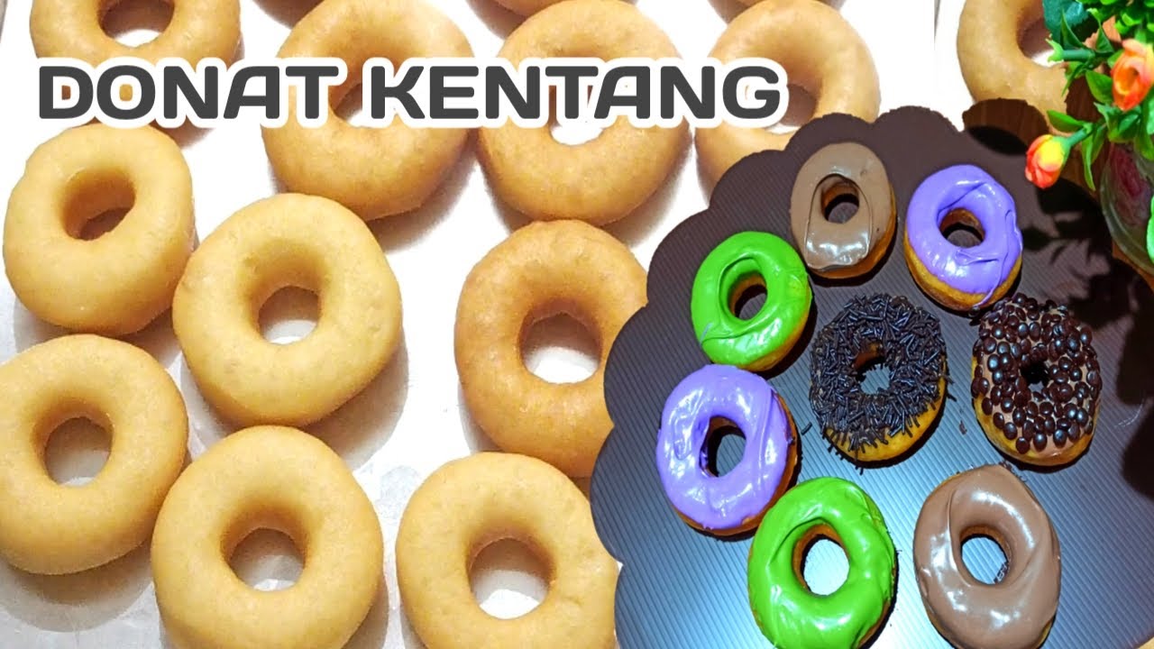 RESEP DONAT KENTANG ANTI GAGAL | empuk dan lembut - YouTube